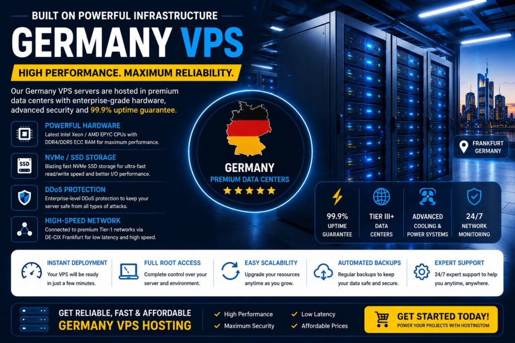 Essential Features to Look for in a Cheap Germany VPS
