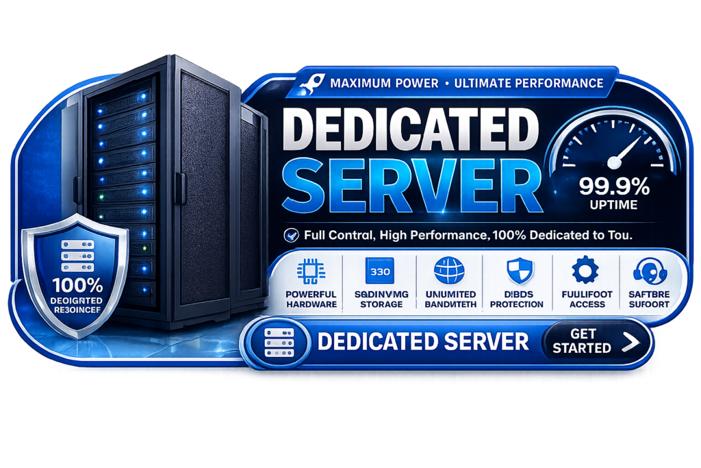 Server rack with high-performance networking equipment