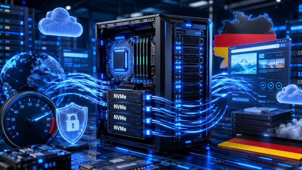 High-performance NVMe Germany VPS hosting with ultra-fast storage and enterprise cloud infrastructure.
